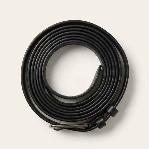 Black Woven Textile Belt by Arden & Co