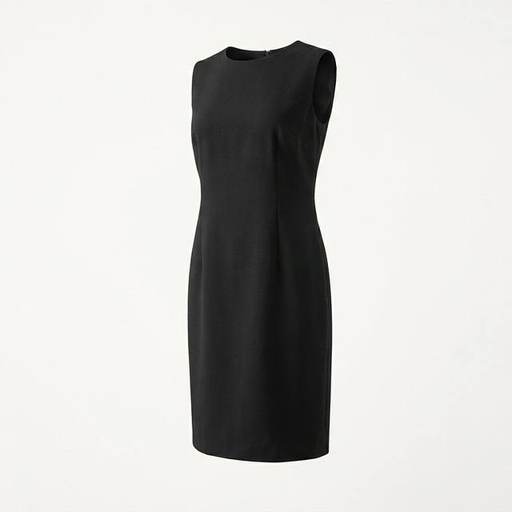 Black Poplin Shirt Dress by Cape Row