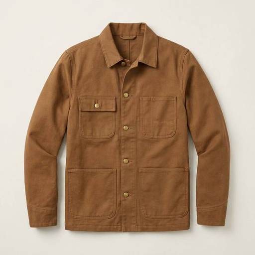 Brown Quilted Liner Jacket by Kestrel