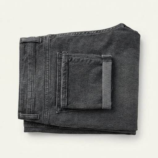 Grey Tapered Stretch Jeans by Loop Basics