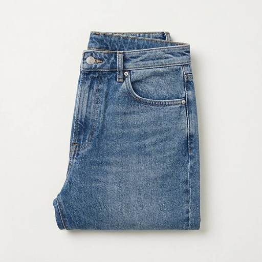 Stone Relaxed Rigid Jeans by Cape Row