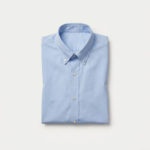 Powder Blue Oxford Button-Down Shirt by Bombay Shirt Studio