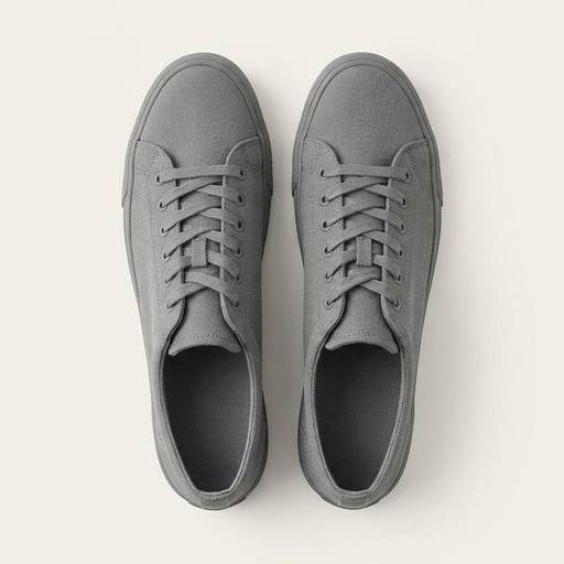 Grey Leather Court Sneakers by Alto Milan