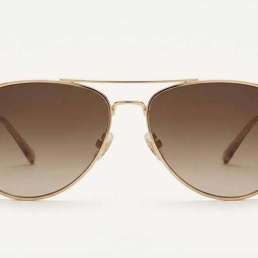 Gold Metal Aviators by Studio Nine