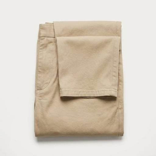 Beige Tapered Tech Trousers by Norse Line