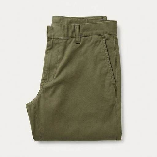 Olive Drawstring Linen Trousers by Alto Milan