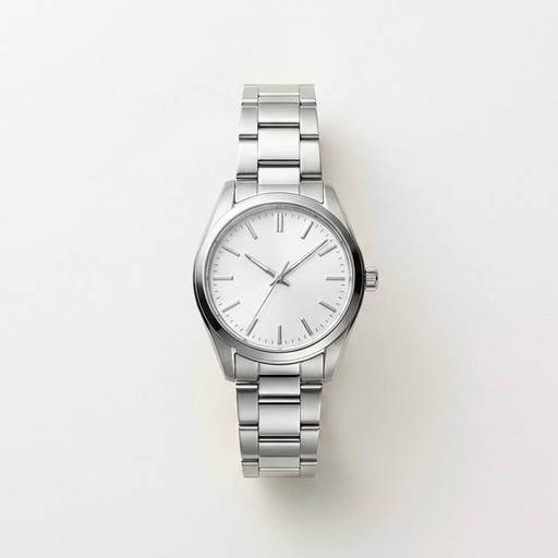 Silver Minimal Bauhaus Watch by Alto Milan